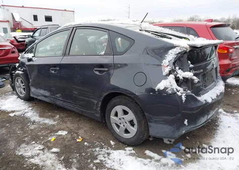 2010 Toyota Prius Iii z USA, uszkodzony, nr VIN JTDKN3DU3A0212787